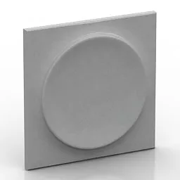 RAIDECO Round Pattern Panel 3d model RAIDECO Round Pattern Panel 3d model