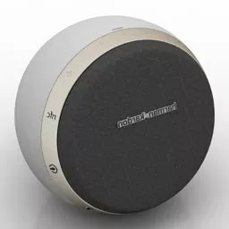 Round Speaker Harman Cardon 3d model Round Speaker Harman Cardon 3d model