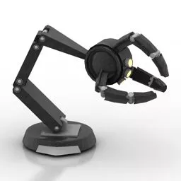 Table Lamp Robot 3d model