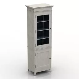 Locker Showcase Bathroom 3d model