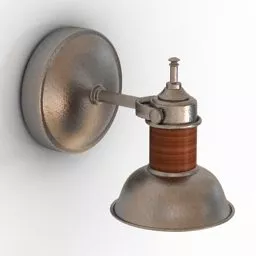 Sconce Lamp Rectangular 3d model