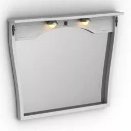 Wc Sink Mirror 3d model Wc Sink Mirror 3d model
