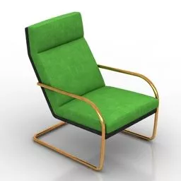 Armchair George Design 3d model