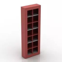 Office Wood Locker Fiji 3d model