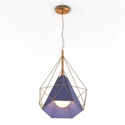 Luster Diamond Chandelier 3d model