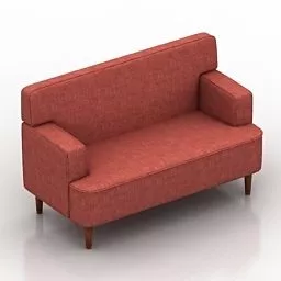 Sofa 2 Seat Deny Design 3d model