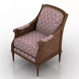Retro Armchair Cls 3d model
