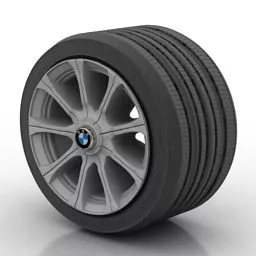 16inch Sports Car Tire 3d model
