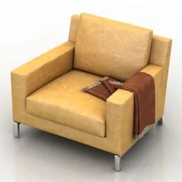 Single Armchair 3d model
