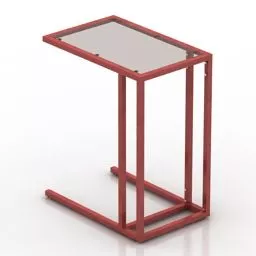 Elegant Antique Console Table 3d model