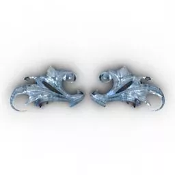 Wall Decor Decorative Ornament 3d model