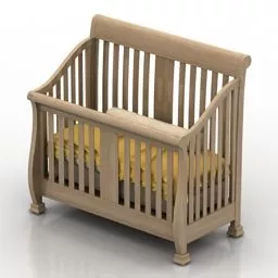 Crib V1 3d model