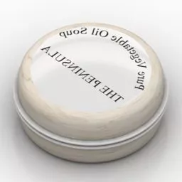Cosmetic Cream Jar 3d model