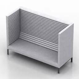 Astra Sofa Coffee Restaurant 3d model