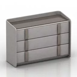 Hotel Bedroom Locker 3d model