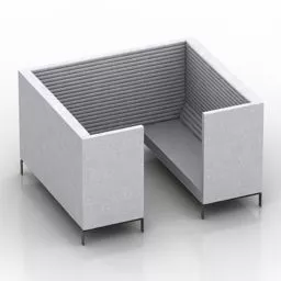 Coffee Sofa Astra Modern 3d model