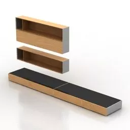 Tv Rack Nexus 3d model