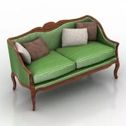 Classic Sofa Provance 3d model