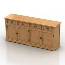 Retro Locker Koventri 3d model