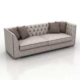 Sofa Marseille Design 3d model