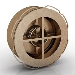Valve Needle Hvac 3d model