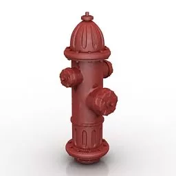 Old Fire Hydrant 3d model