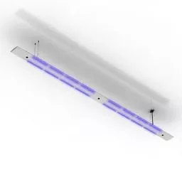 Hanging Luster Aero Chandelier 3d model