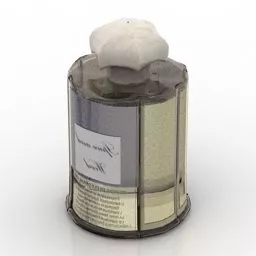 Perfume Bottle Decor 3d model