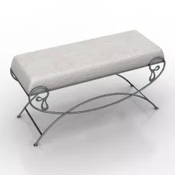 Iron Seat Laval Design 3d model