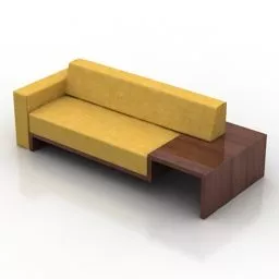 Living Room Sofa Frederik 3d model