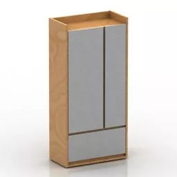 Bedroom Mdf Locker 3d model