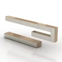 Rack Simple Maze Shape 3d model