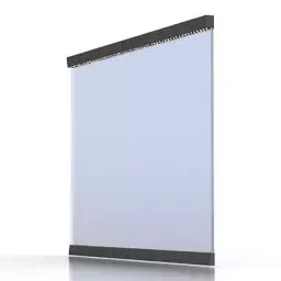 Panel Glass 3d model Panel Glass 3d model