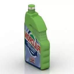 Cleaning Bottle 3d model