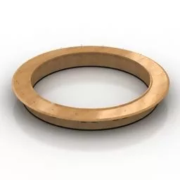 Round Table Conference Room 3d model