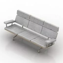 Sofa Eames Design 3d model