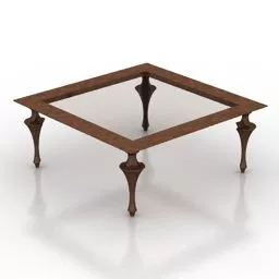 Classic Table Giovanni 3d model