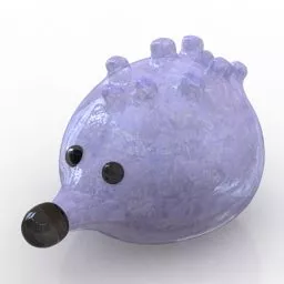 Hedgehog Figurine 3d model