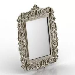 Classic Mirror Decoration 3d model