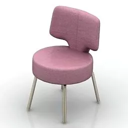 Soft Chair Rondo Design 3d model