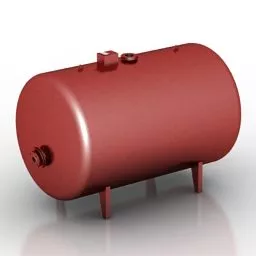 Horizontal Expansion Tank 3d model