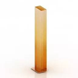 Gradient Lighting Standing Lamp 3d model