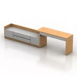Module Table Vox Furniture 3d model