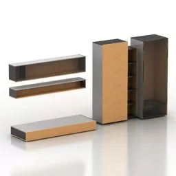 Tv Rack Nexus Style 3d model