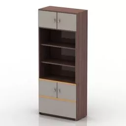Black Locker Chest 3d model