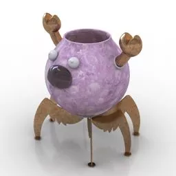 Decoration Vase Borowski Design 3d model