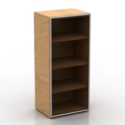 Wood Locker 4 Layer 3d model