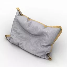 Bed Pillow 3d model Bed Pillow 3d model