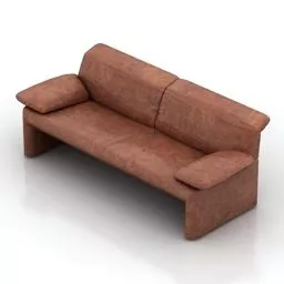 2 Seats Sofa Linea Jori Design 3d model