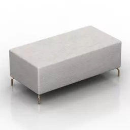 Public Space Seat Etalon Design 3d model